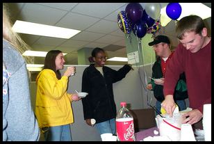 2001 03 30 Eric going away party-14