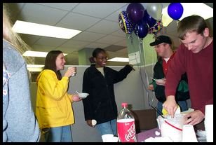 2001 03 30 Eric going away party-14