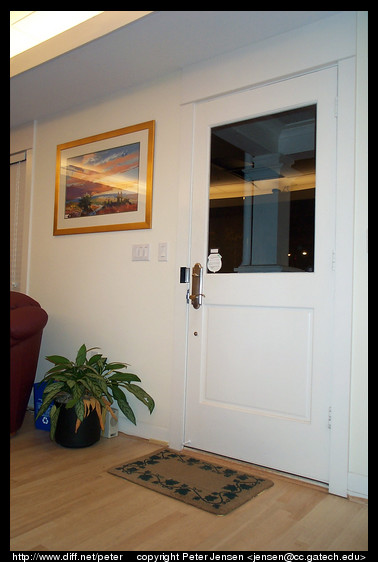 AwareHome 10th Street door w/ antenna mat