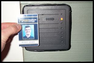 HIDcorp ProxPlus reader with Peter's ID