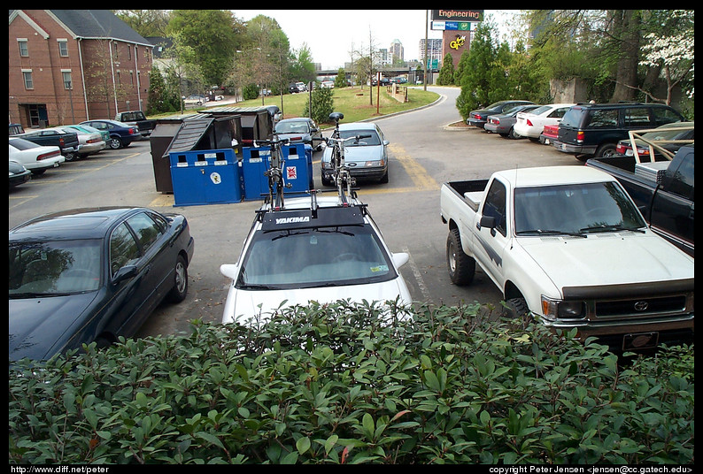 2001 04 08 bikes and car-049