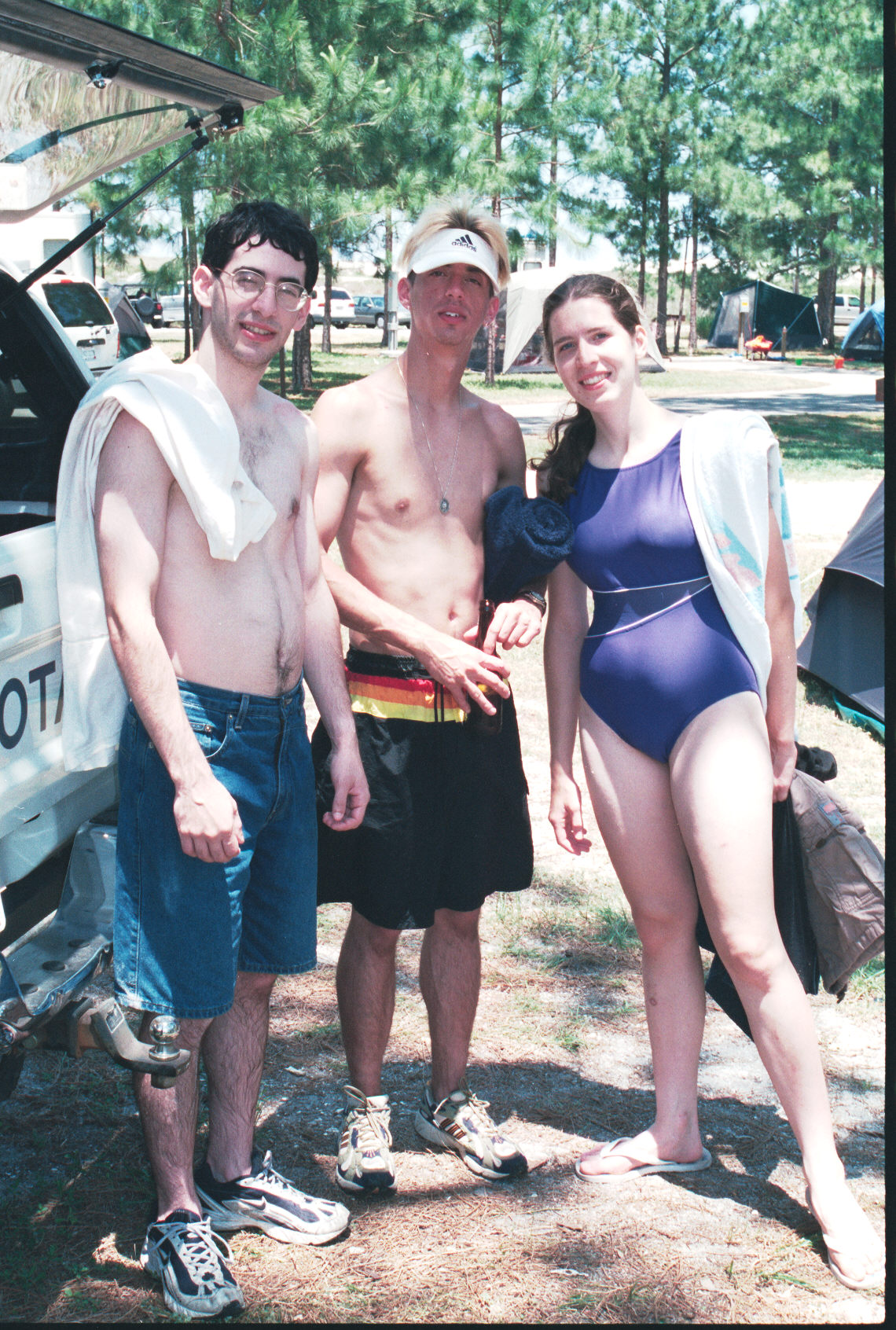 jon aaron blair before swimming