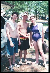 jon aaron blair before swimming