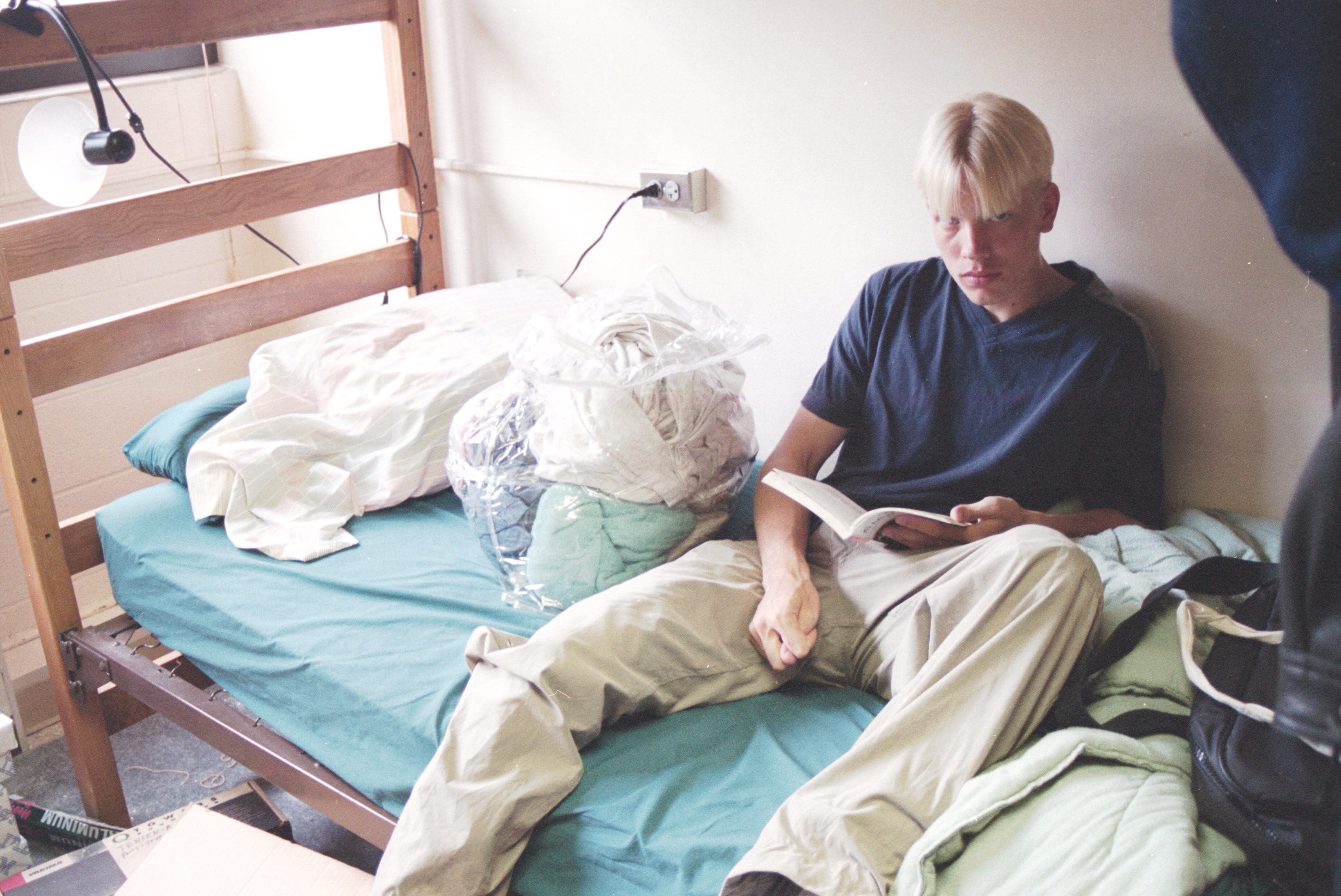 Dave reading