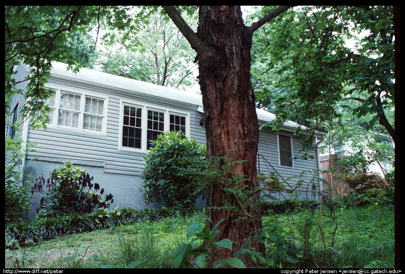 house from corner close