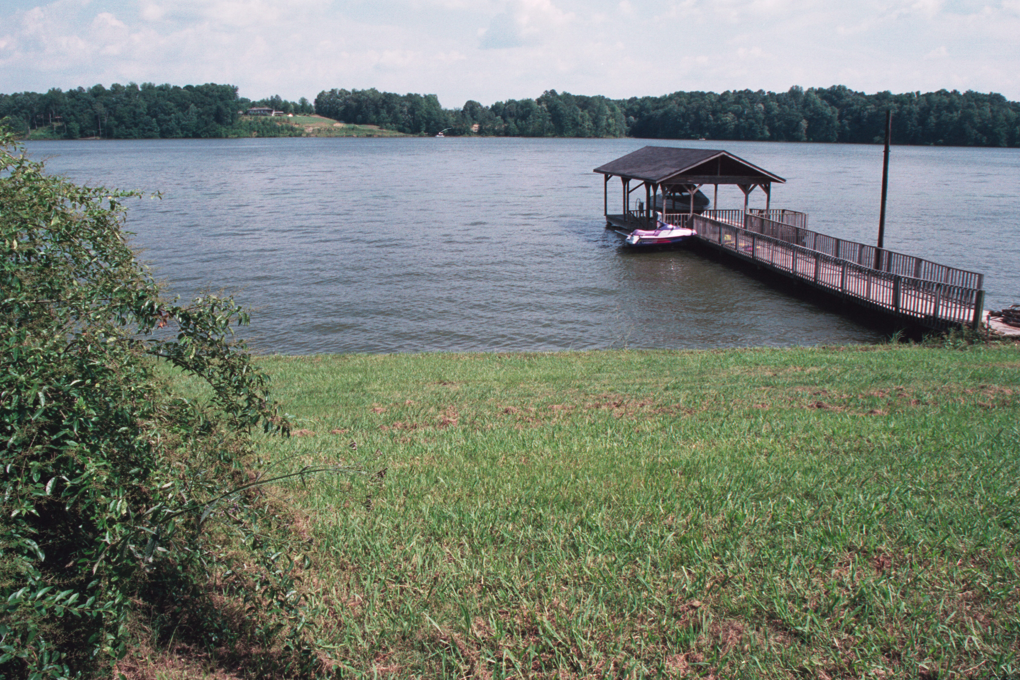 dock from the house