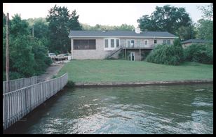 house from the dock
