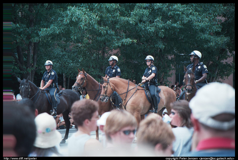 mounted patrol