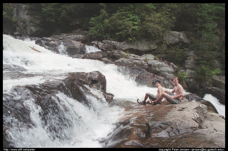 jacks river falls mike peter