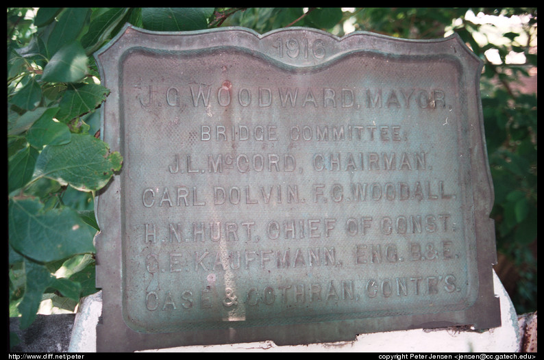 bridge dedication