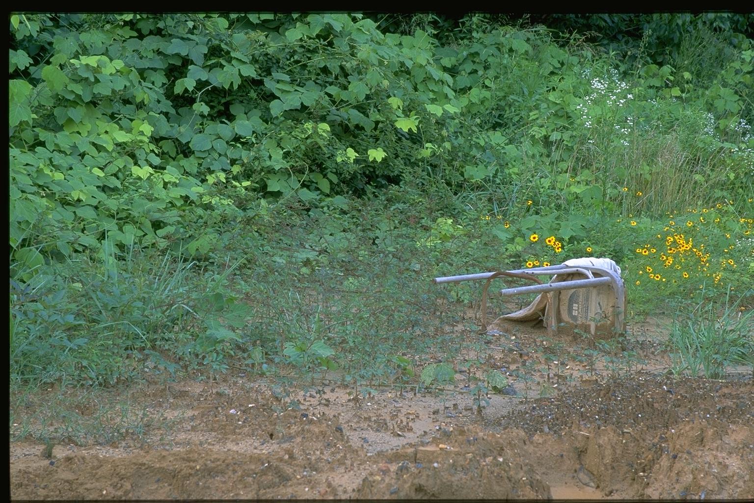 fallen chair