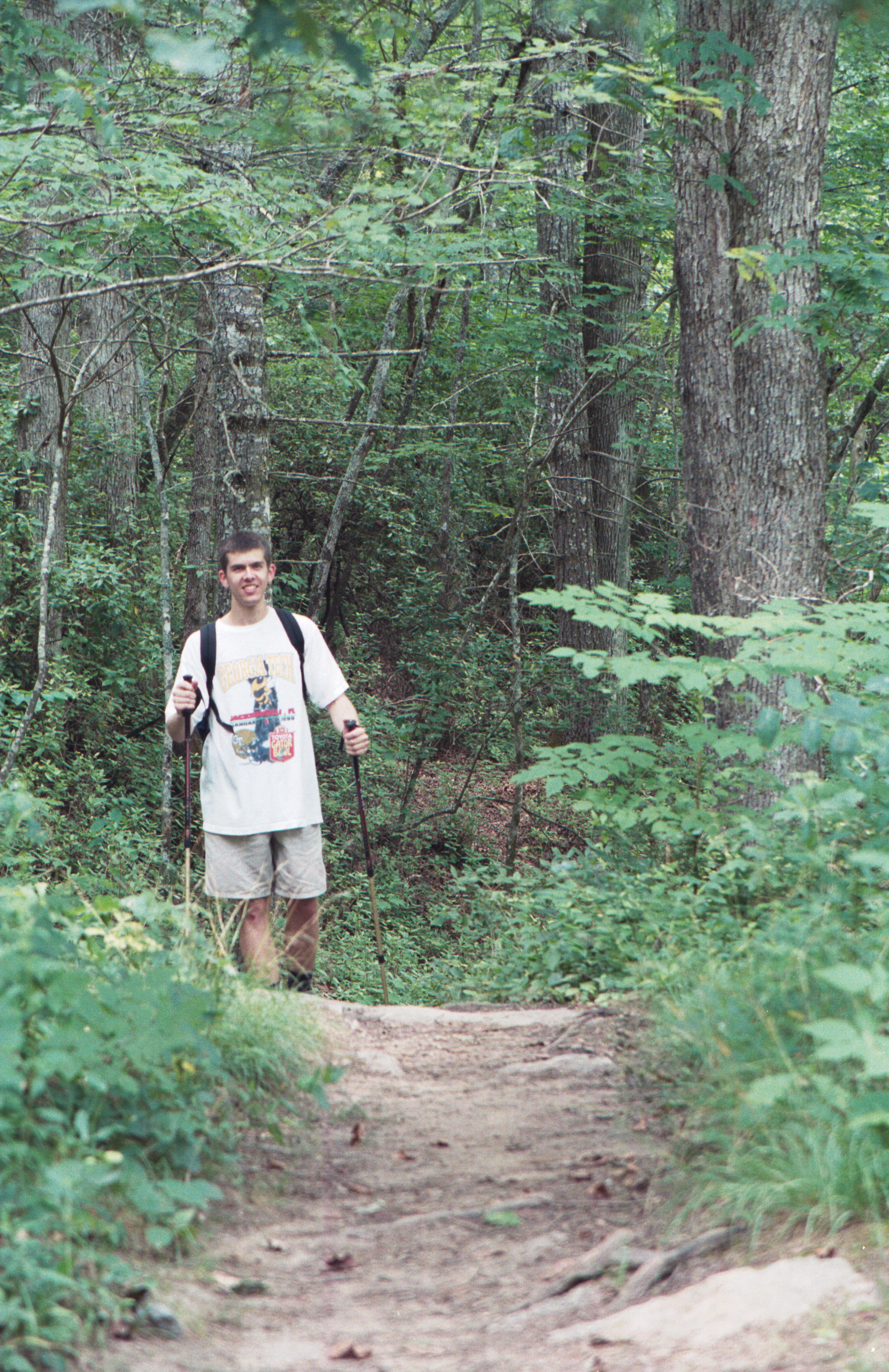 Michael on trail 1