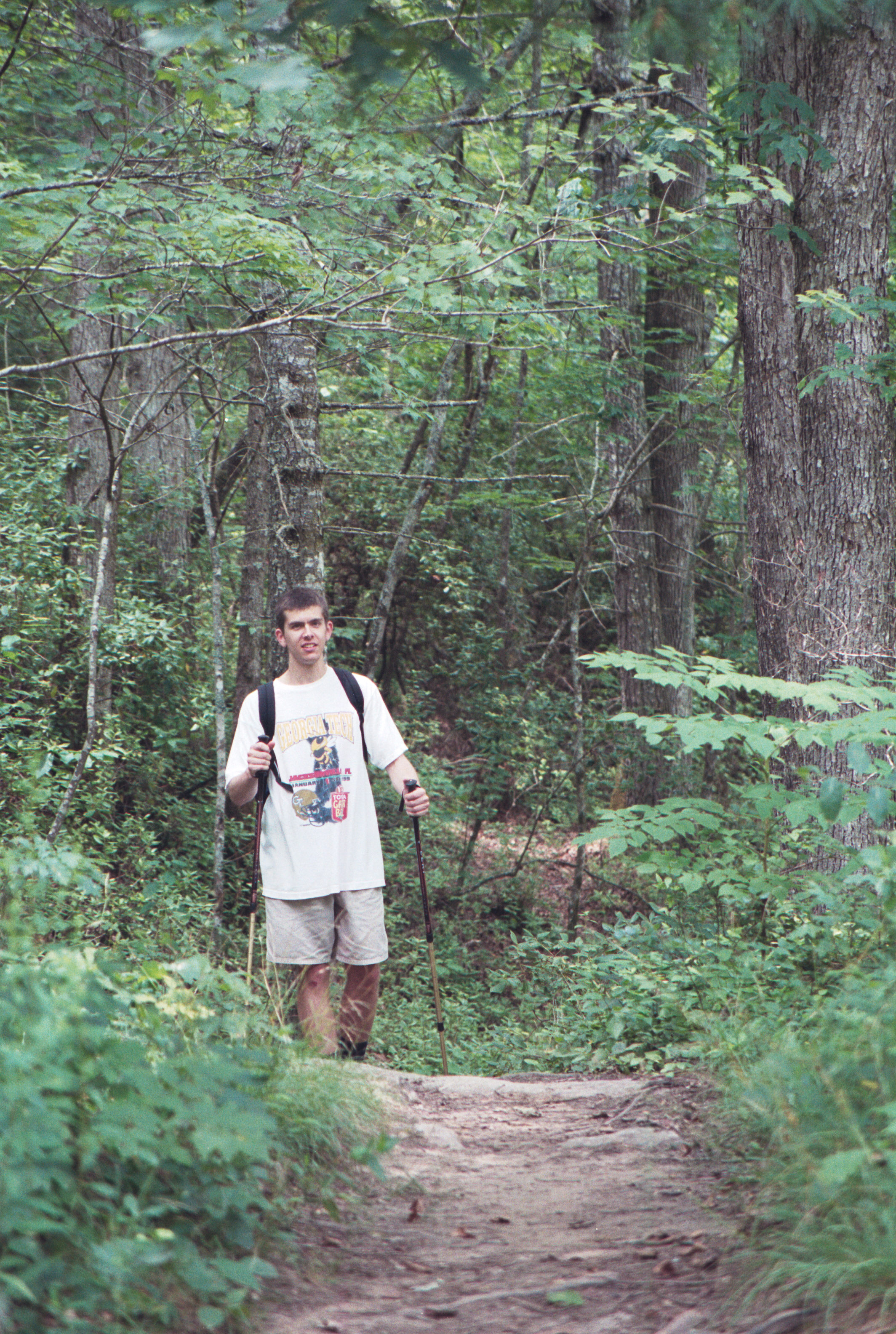 Michael on trail 2