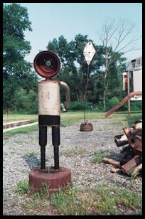 muffler sculpture