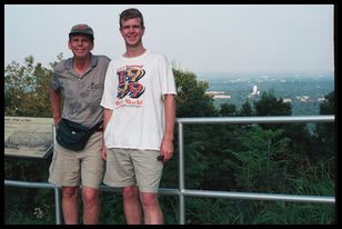 dad and I Kennesaw mtn