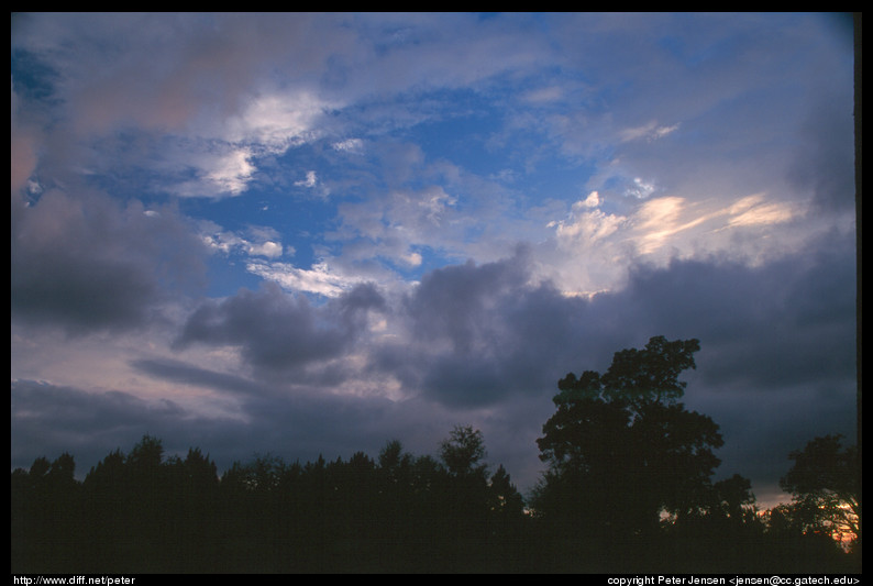 sunset with 28mm and polarizer