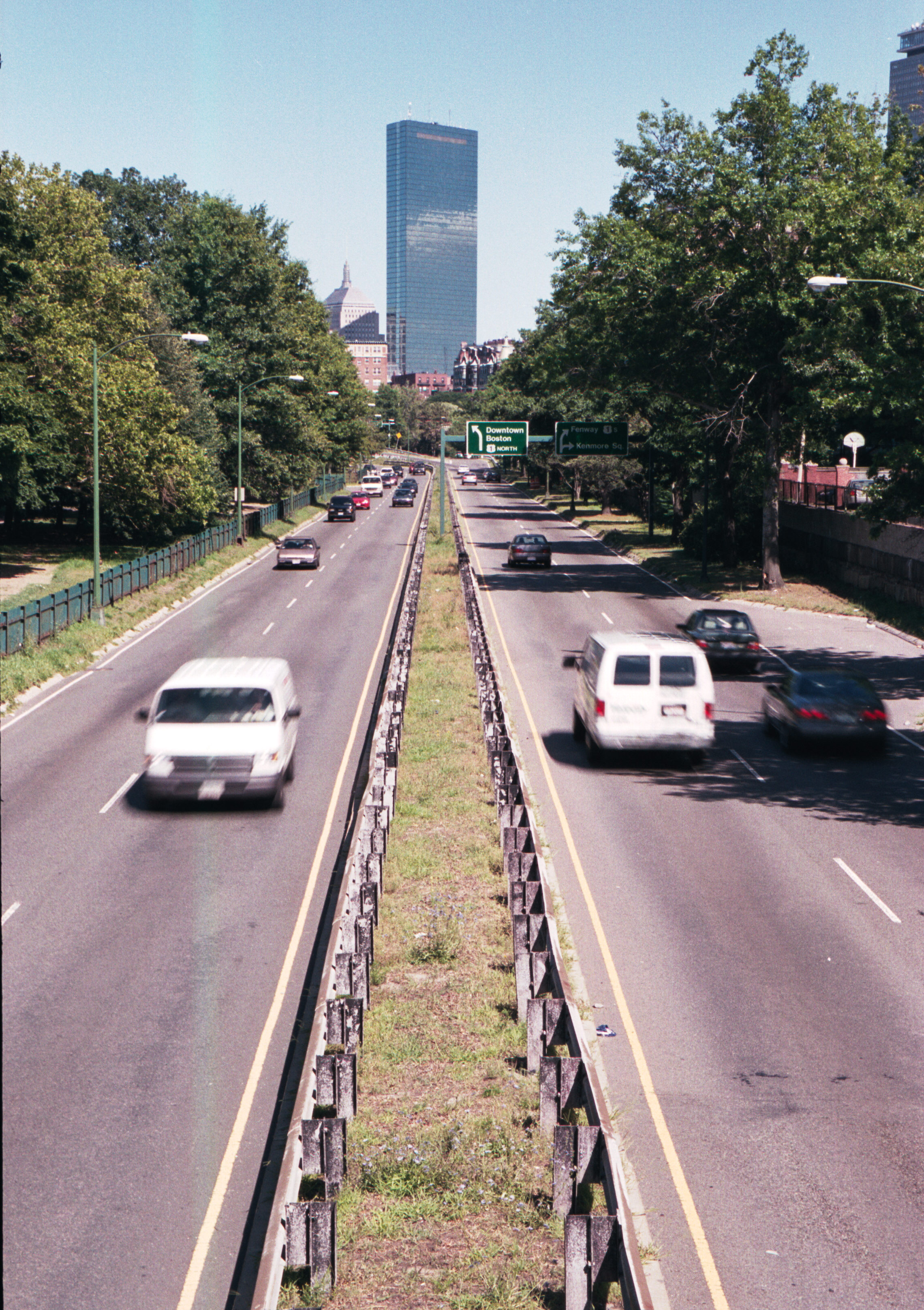 from footbridge