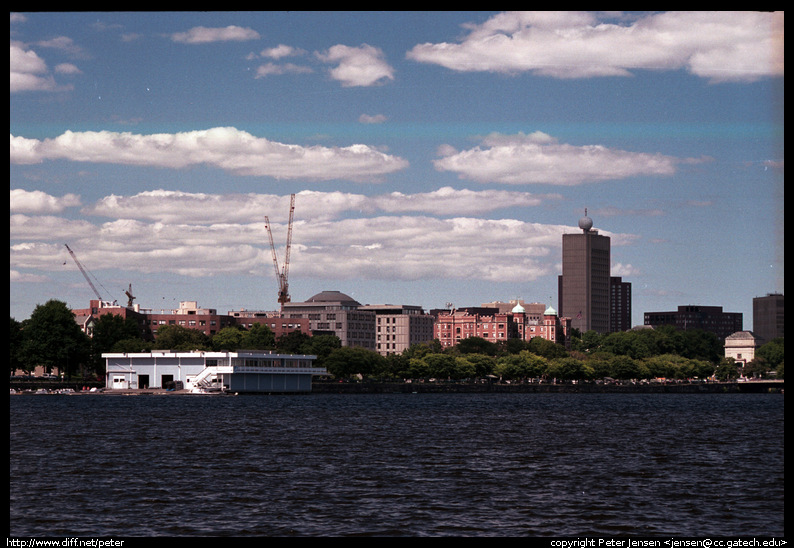view across Charles