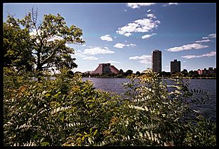 view across Charles