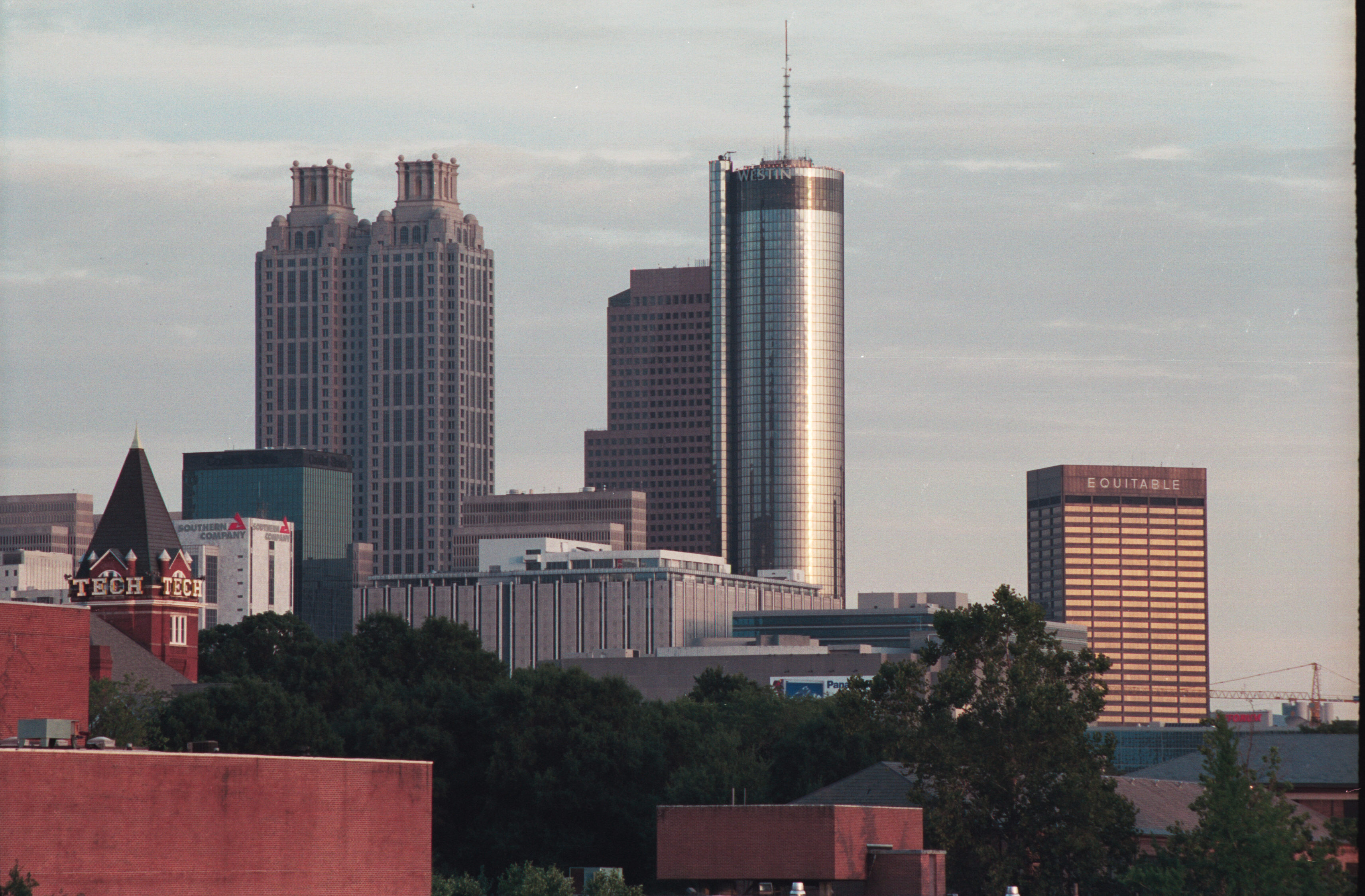 Tech Tower and downtown