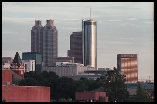 Tech Tower and downtown
