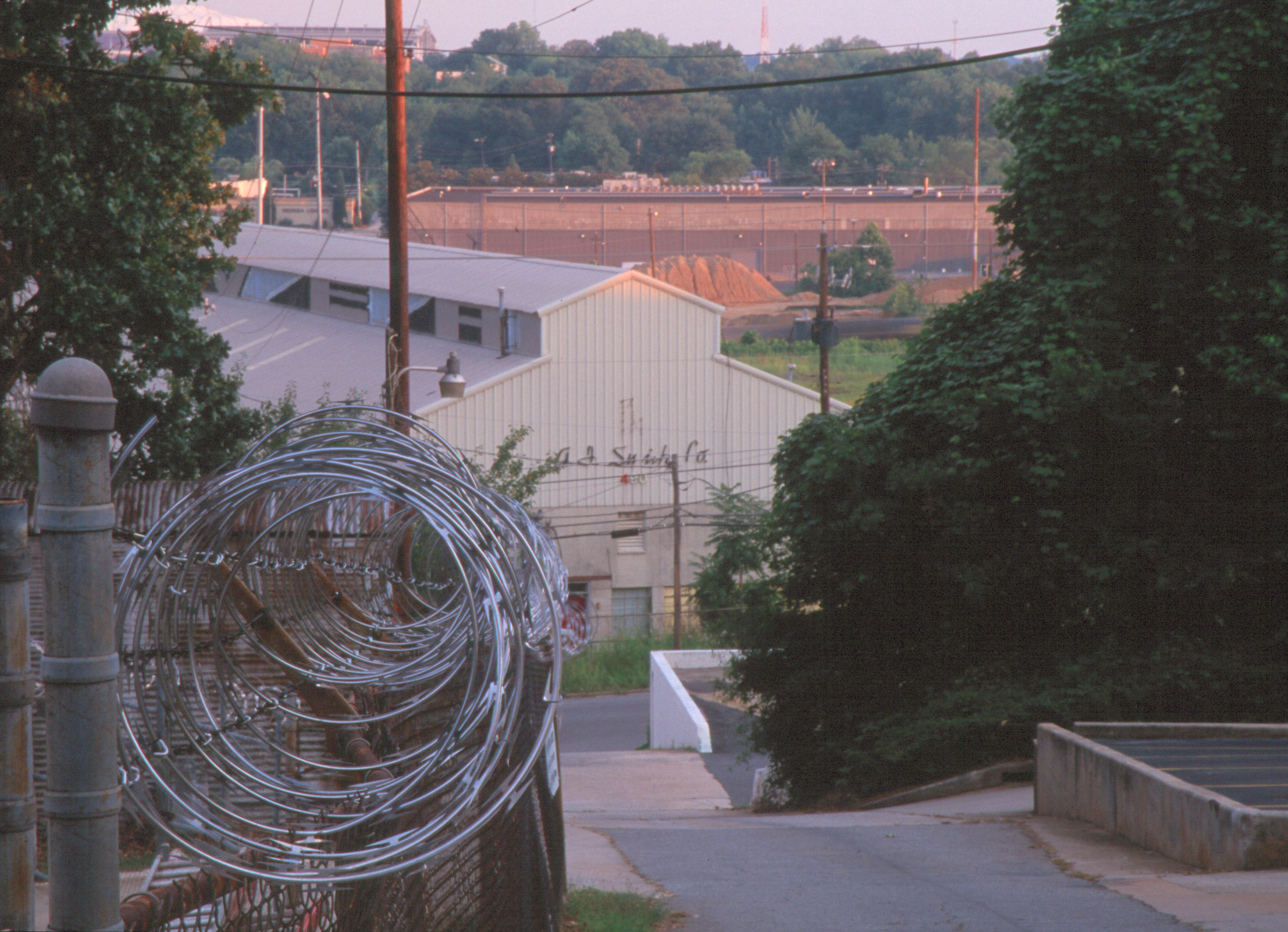 northside tower down the razor wire 2