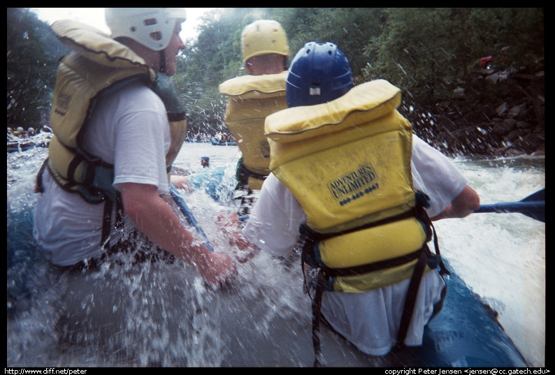 rafting