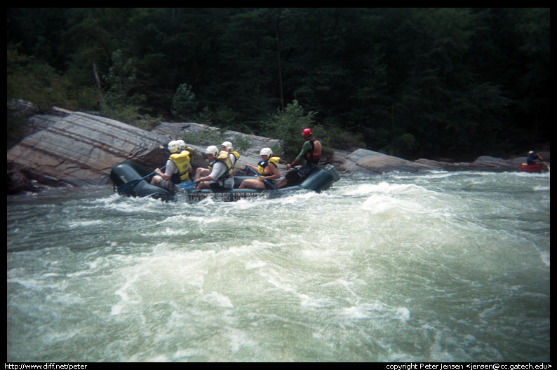 rafting