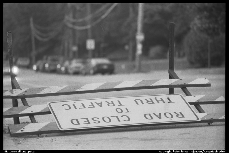 road closed 4