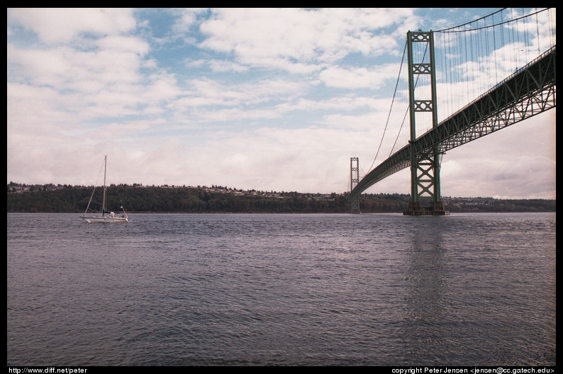 boat and bridge