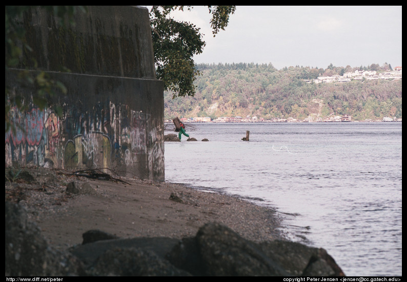 jumping fisherman