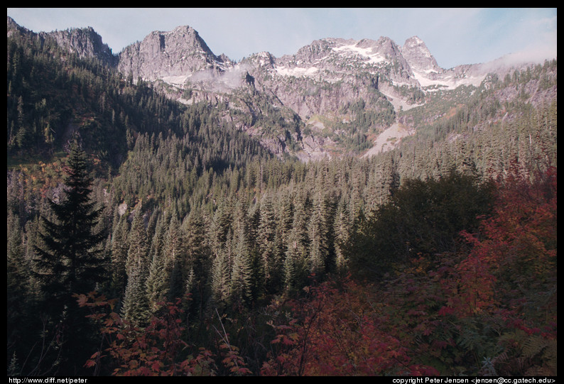 Snow Lake trail view