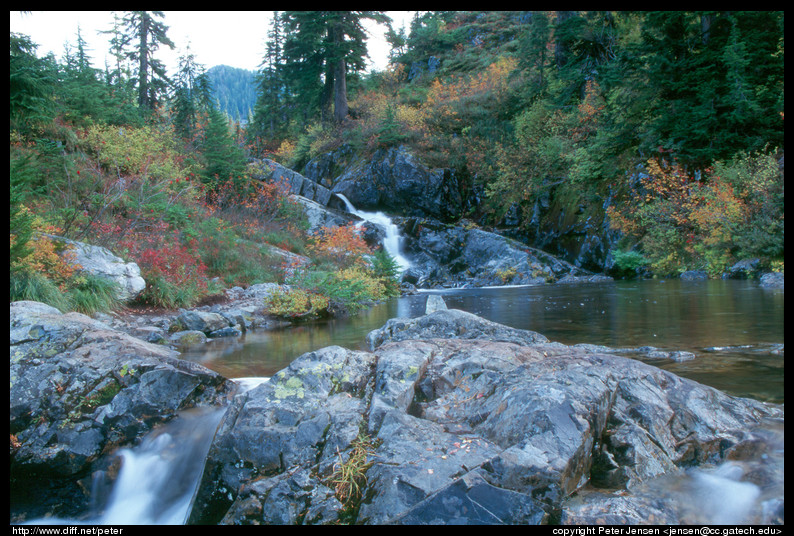 Snow Lake falls