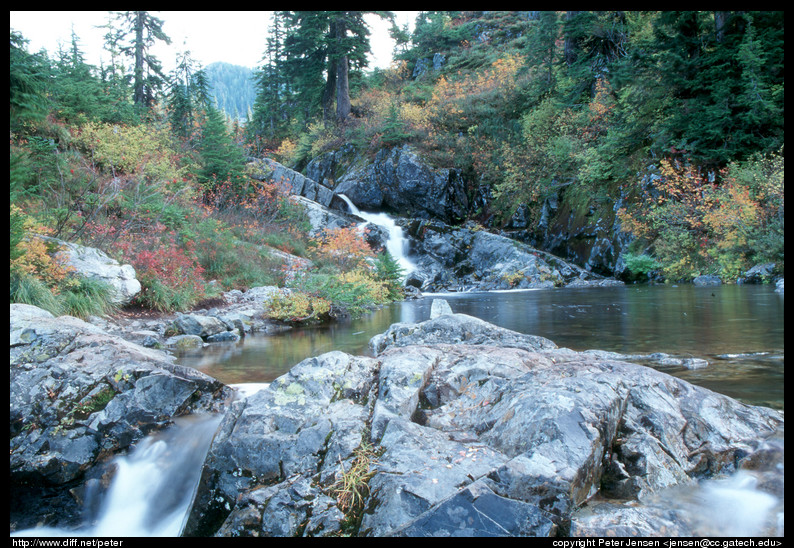 Snow Lake falls