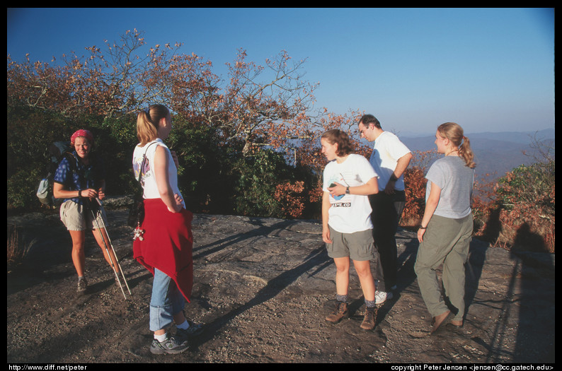 on top of Blood mountain