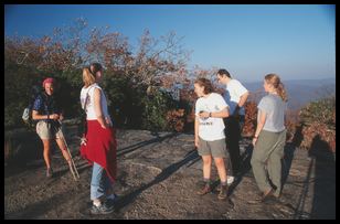 on top of Blood mountain