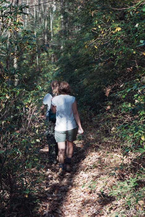 Laura Kimberly hiking