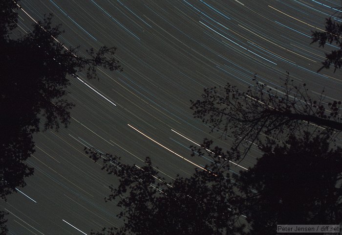 star trails