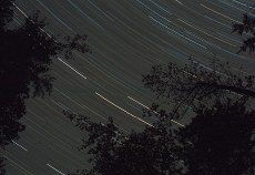 star trails