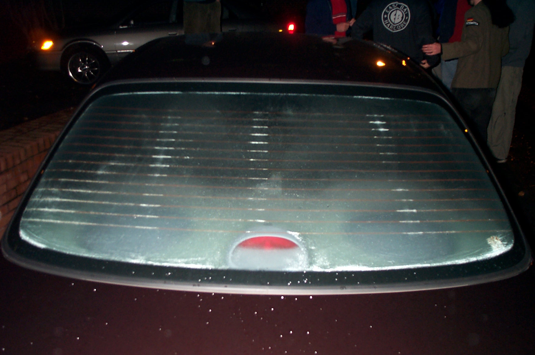 fogged windows