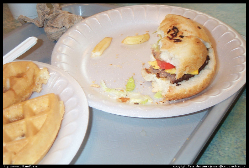 appetizing lunch at Brittain