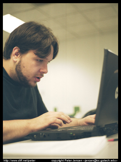 Bruce typing