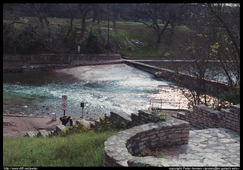 end of the pool