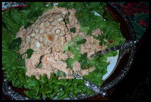 salmon dip, post-consumption  