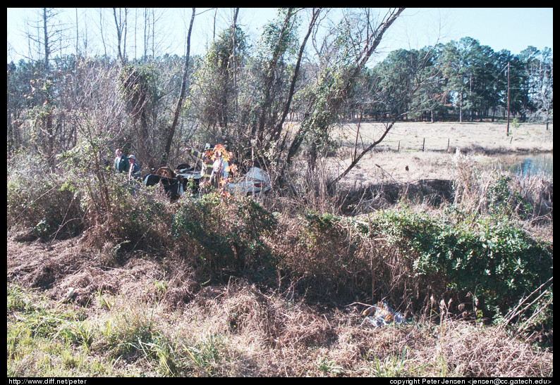 crash scene