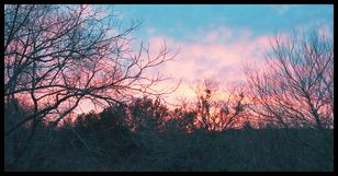 sunset from roof