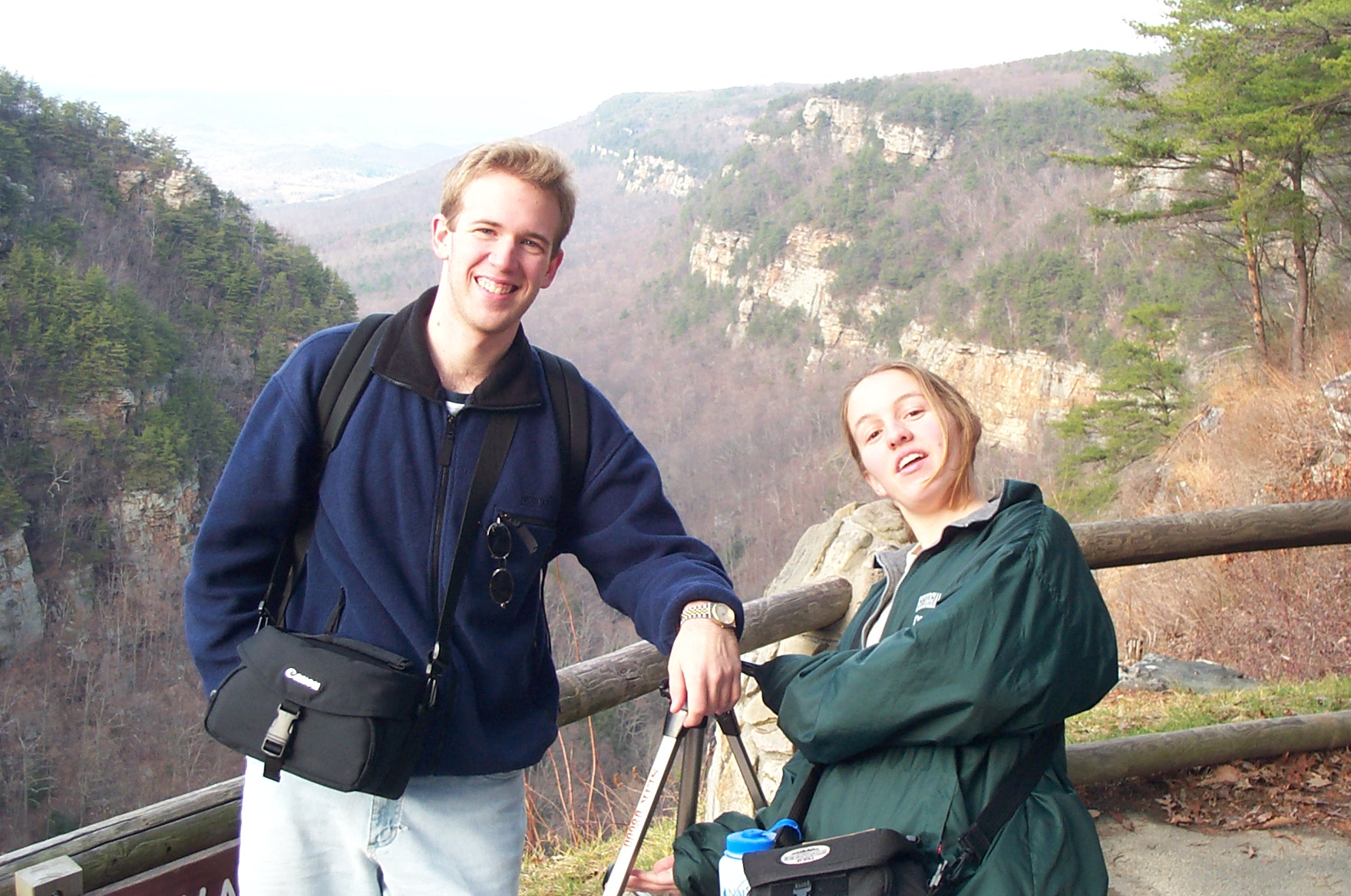 Chris and Kim at the overlook