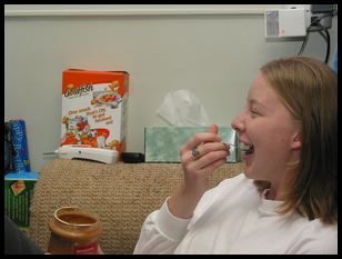 Jessica vs. peanut butter