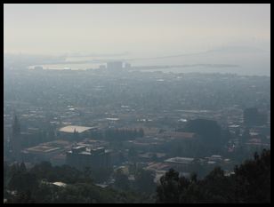 Berkeley; no haze here