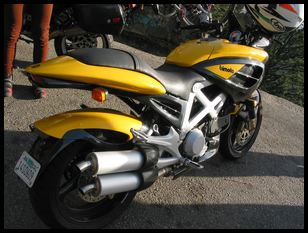 this was a Ducati that many people were admiring